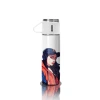 The original manufacturer of national trend, transparent lid, personalized 304 stainless steel heat transfer printing cups, flasks and bottles, photo and LOGO printing, insulated cups Item Picture